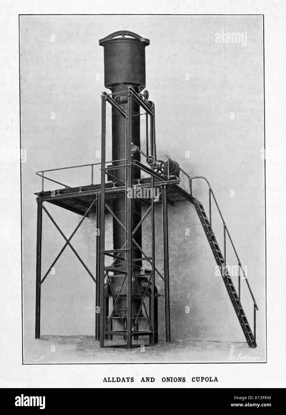 Alldays Cupola Furnace (1922 Stock Photo Alamy