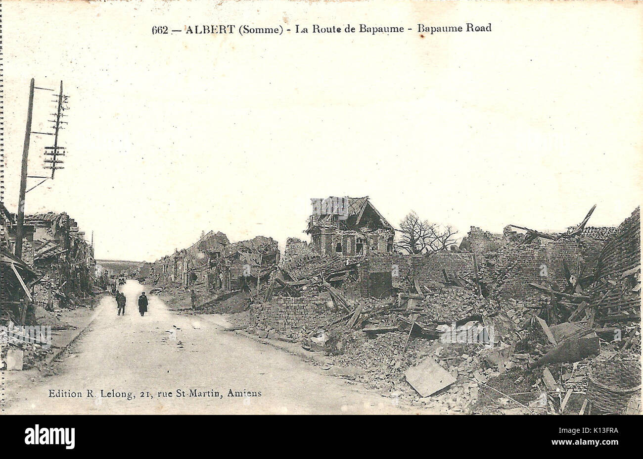 Albert - 80 - ALBERT _S24452_ Rue de la Route de Bapaume - En l'état