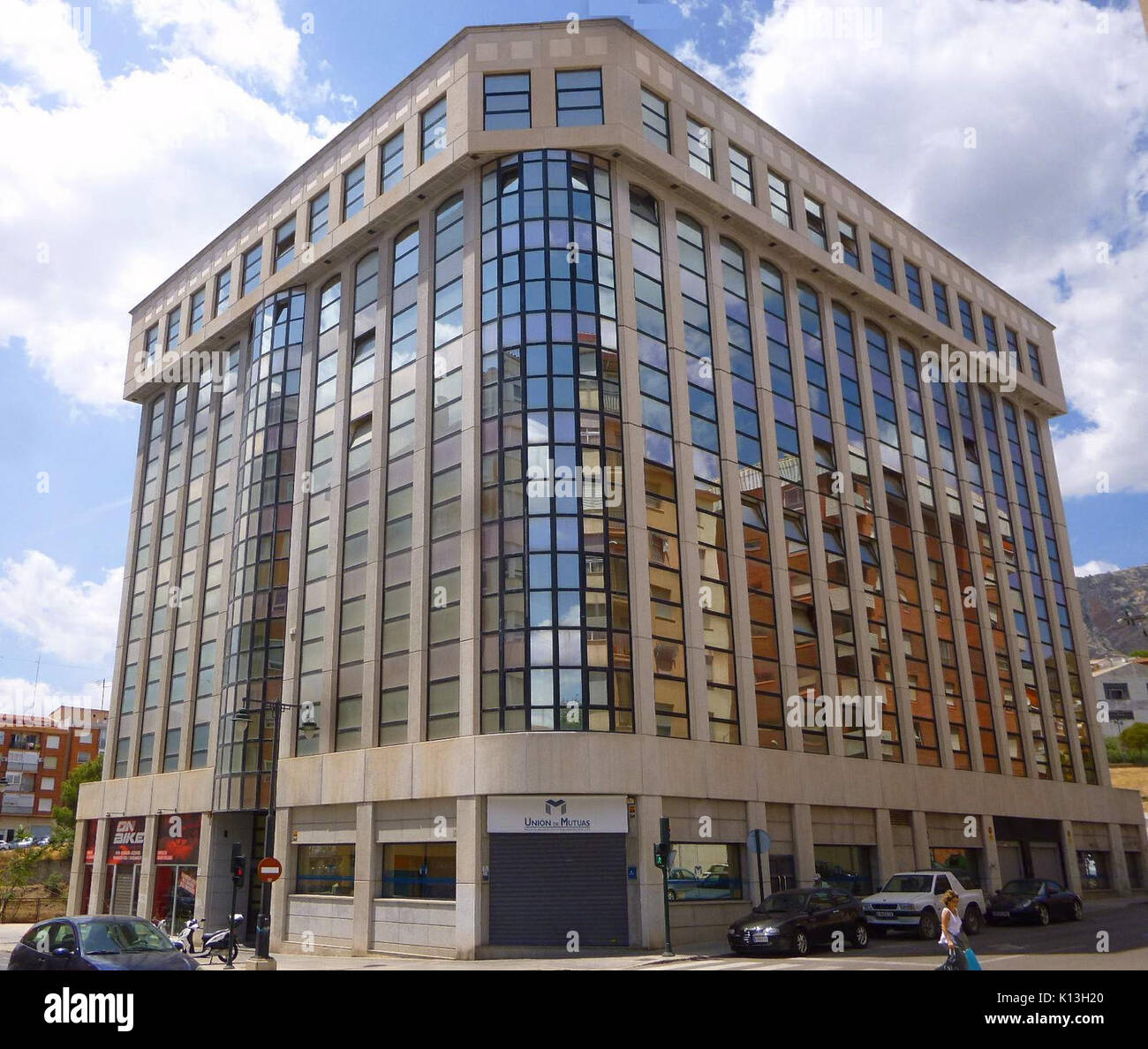 Alcoy Edificio Alcoy Plaza 3 Stock Photo Alamy