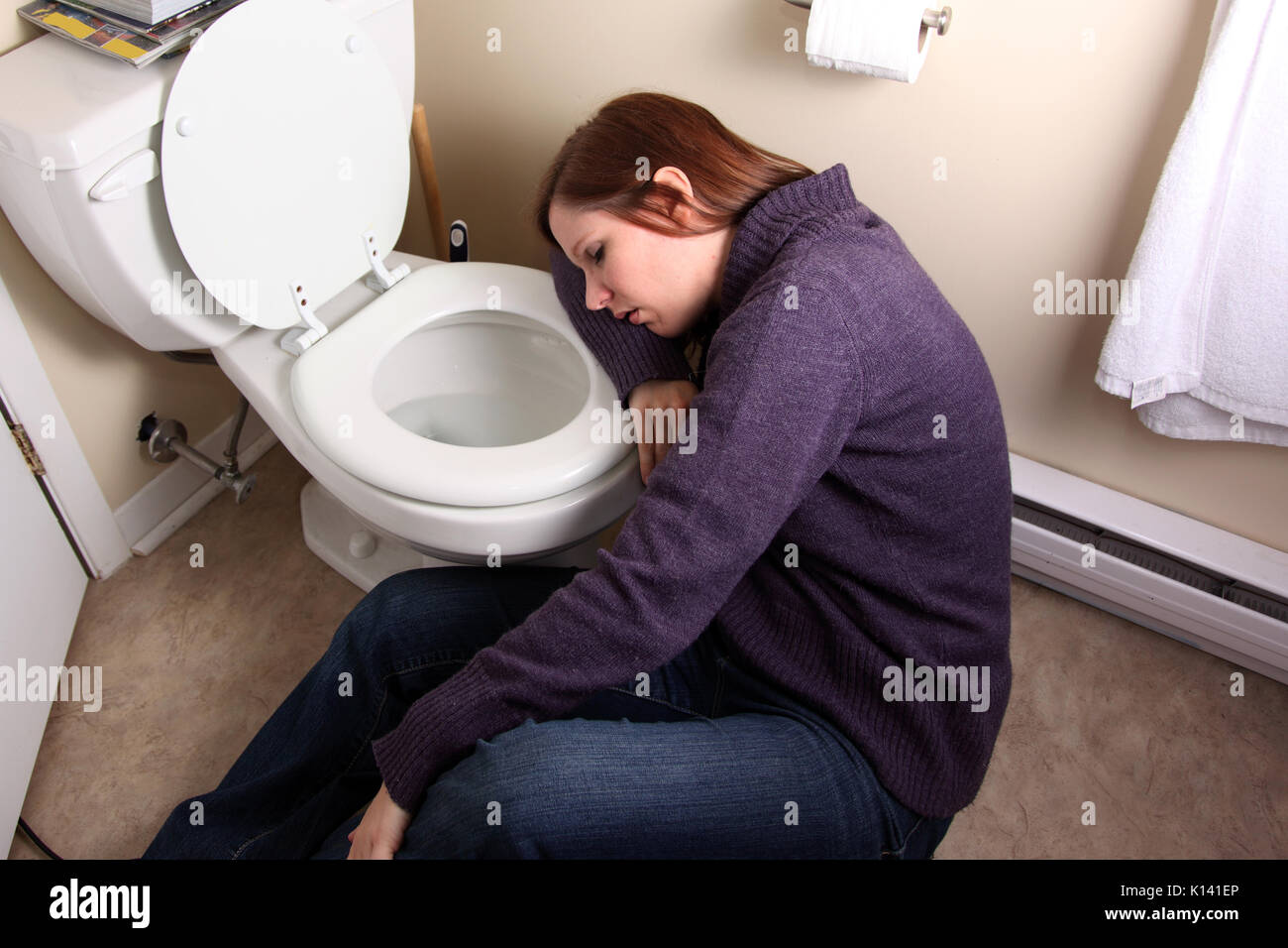 american amateur young bathroom