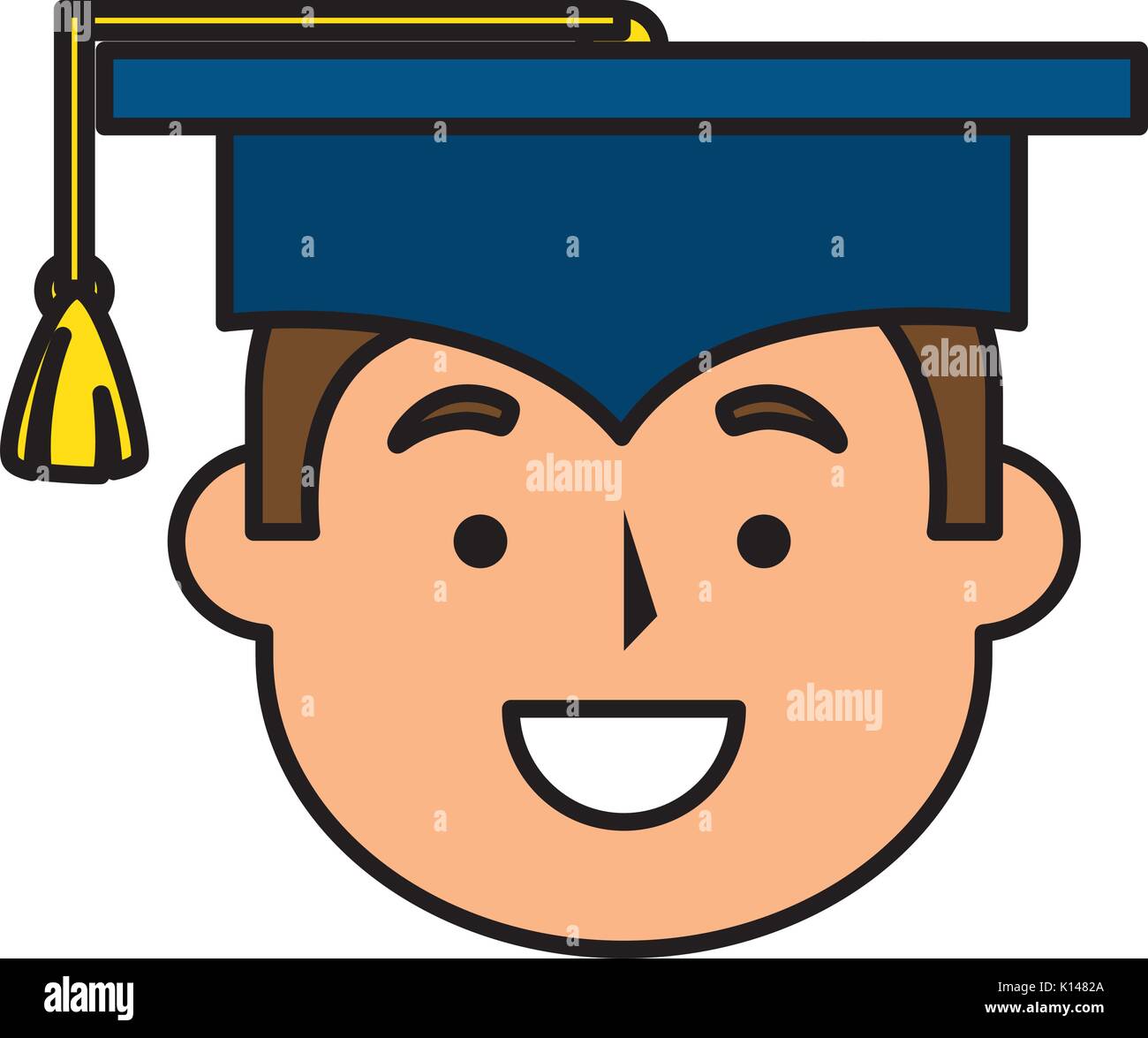 boy graduated avatar character Stock Vector Image & Art - Alamy
