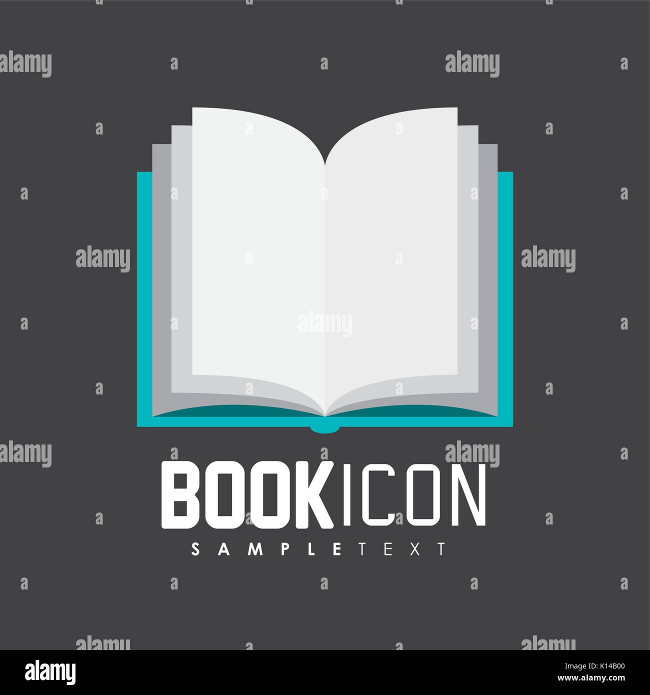 book icon design Stock Vector Image & Art - Alamy