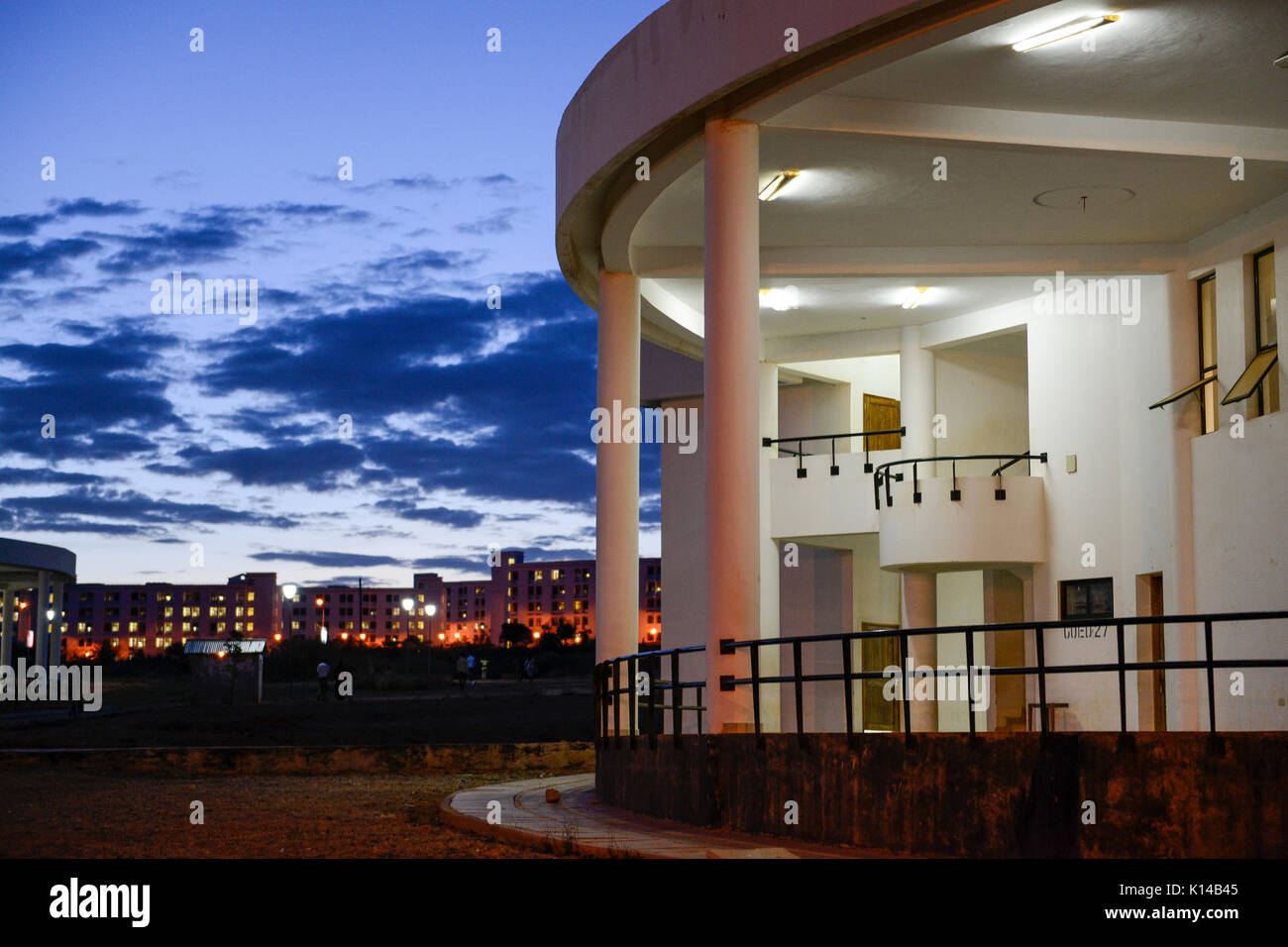 TANZANIA capital Dodoma, new public university  of Dodoma UDOM / TANSANIA Dodoma, Universitaet von Dodoma, die größte Universität in ganz Ostafrika mit ca. 40.000 Studenten Stock Photo
