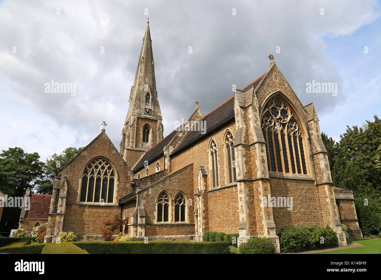 St James' Church, Church Street, Weybridge, Surrey, England, Great Britain, United Kingdom, UK, Europe Stock Photo