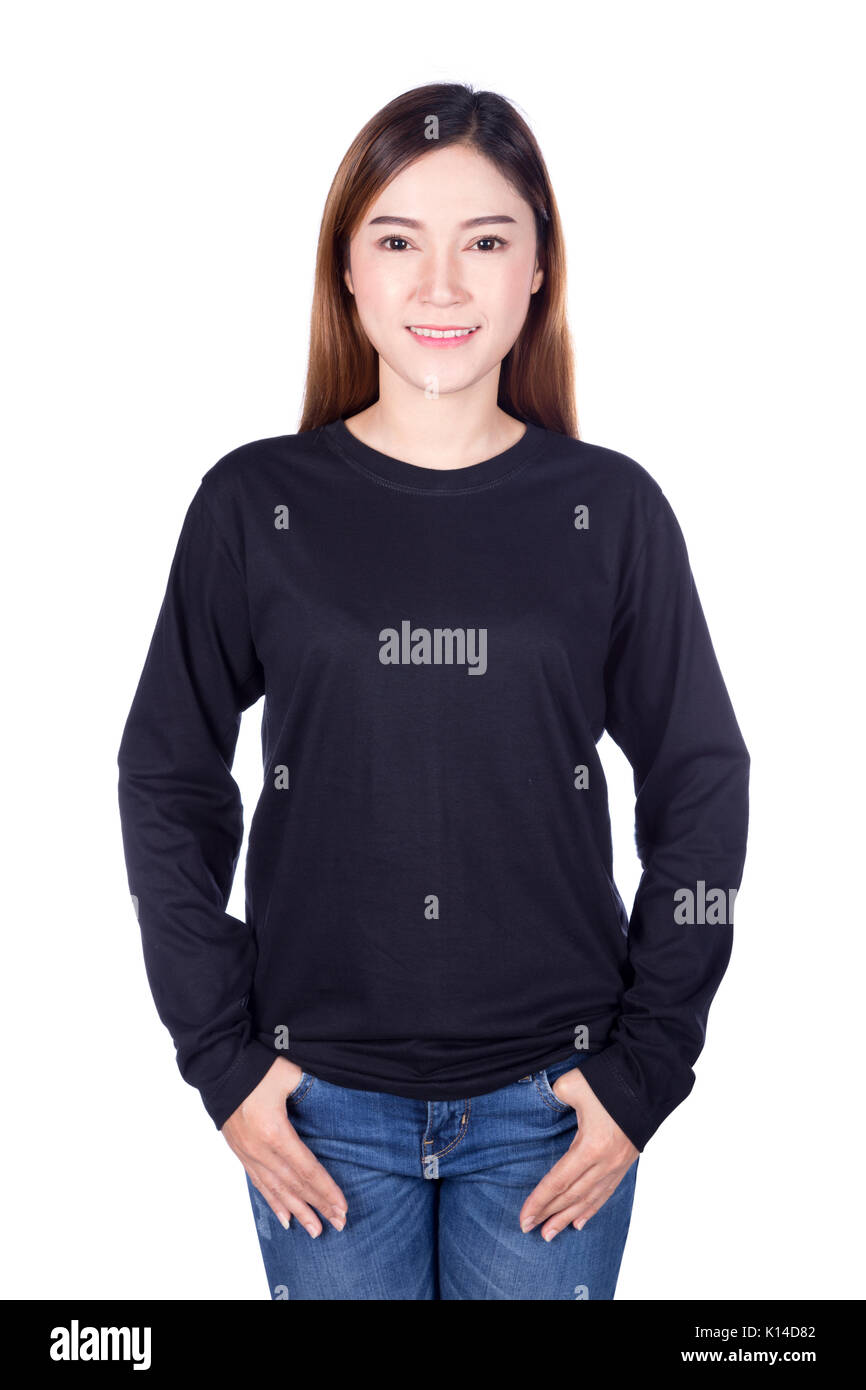 Lonely Print Stylish Ladies Long T-shirt main image 0