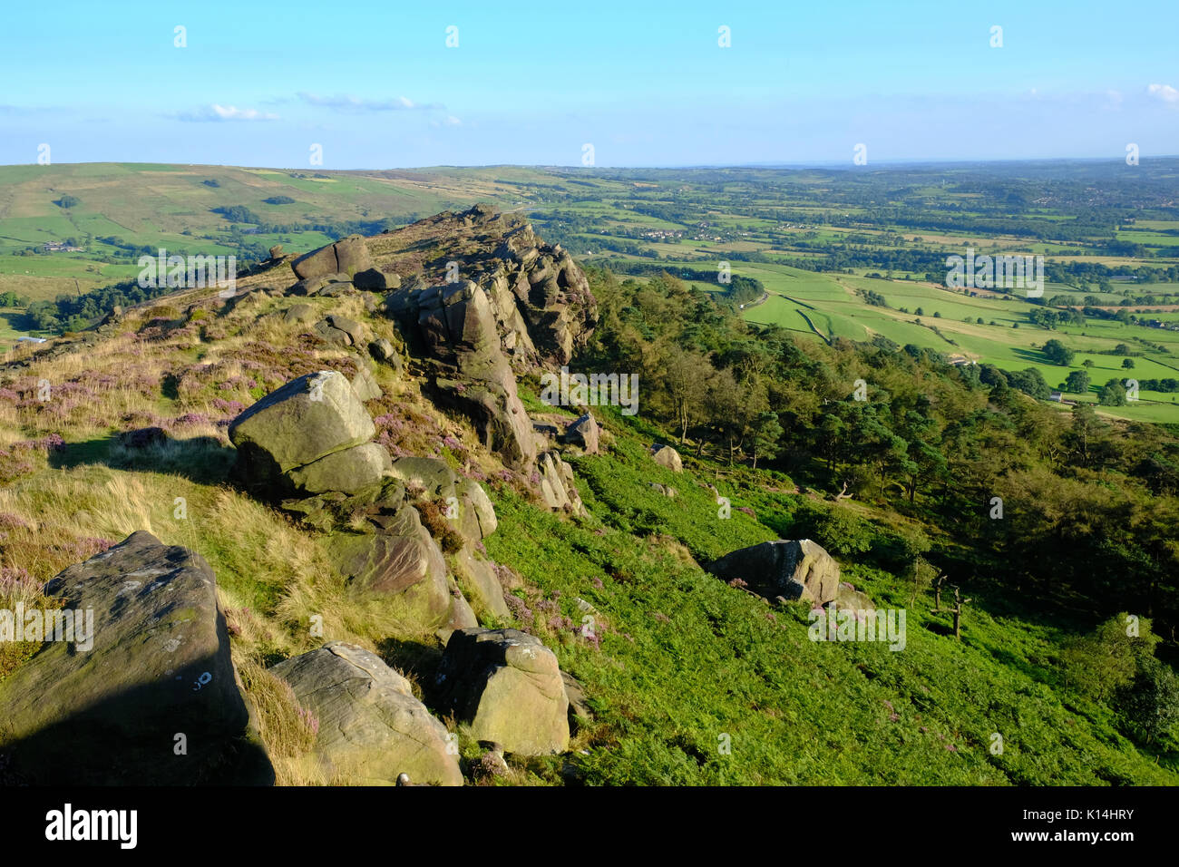 The Roaches, Peak District National Park, Staffordshire, UK Stock Photo