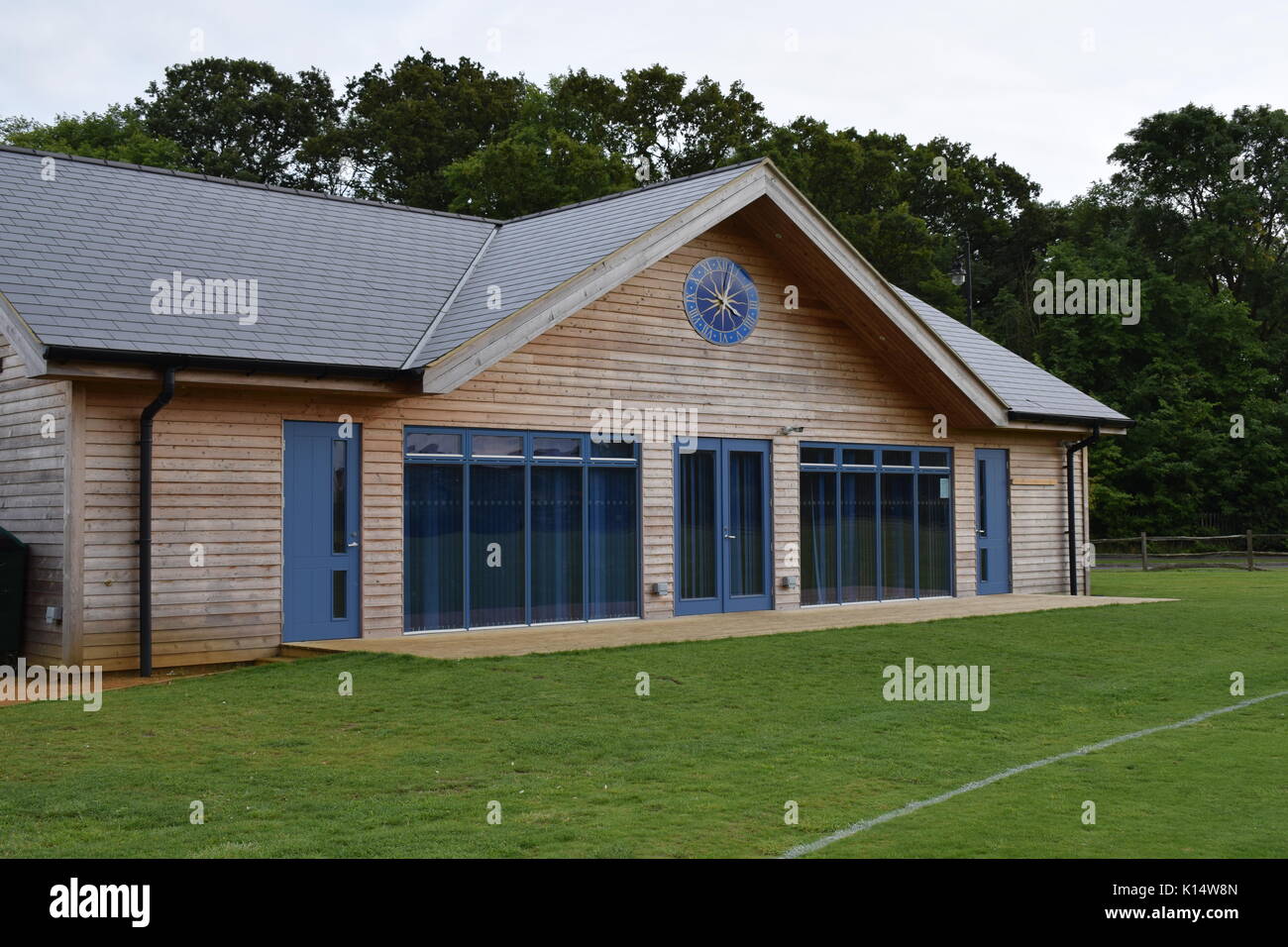 Upper cambourne cricket pavilion hires stock photography and images