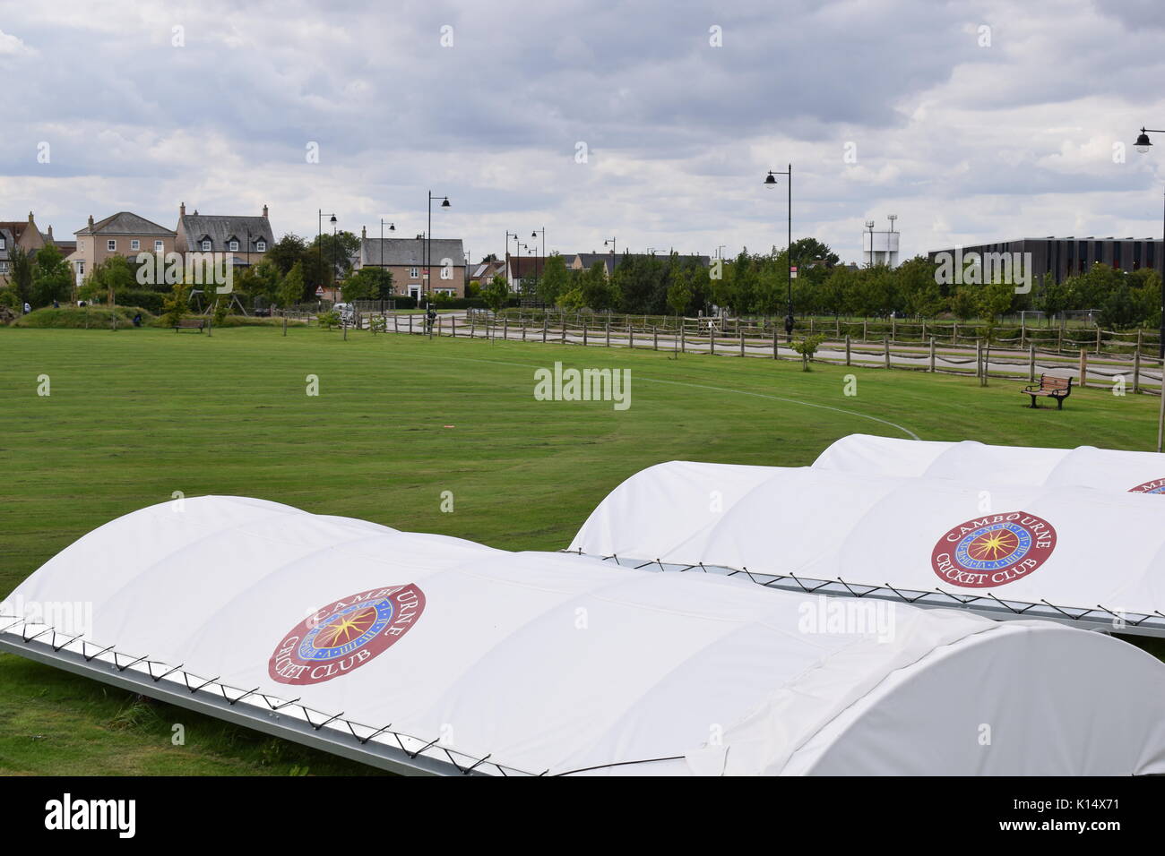 Upper cambourne cricket pavilion hires stock photography and images