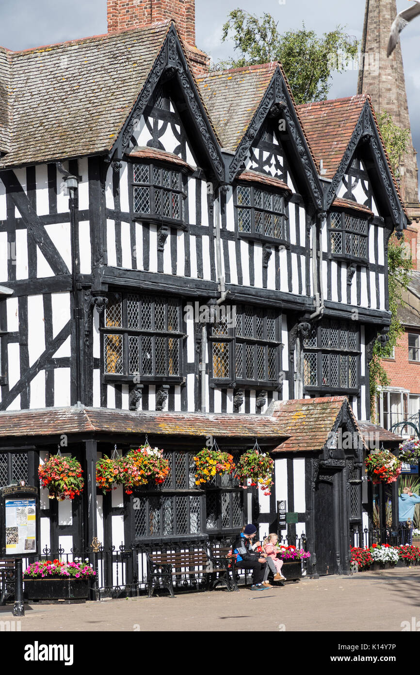 The Old House, a Tudor house now a museum, Hereford, England, UK Stock Photo