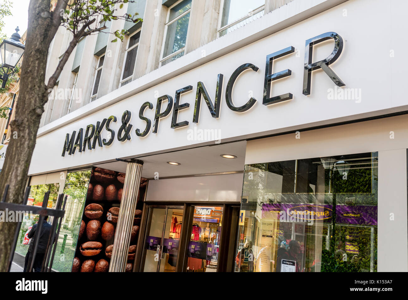 Marks & Spencer, M&S, Doncaster, England, United Kingdom, shop exterior