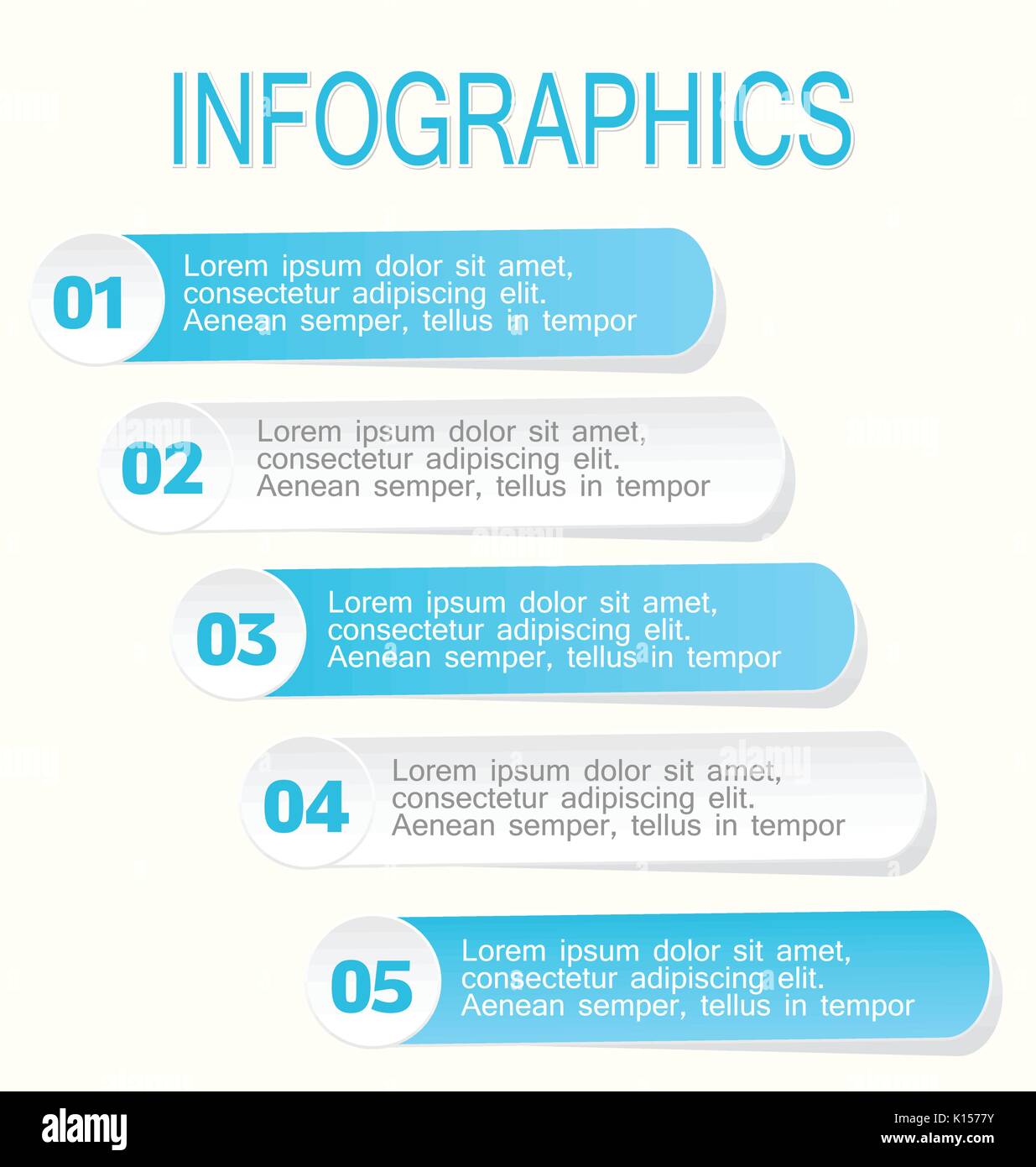 Infographic Design Examples Blue Modern infographic design template vector illustration blue and white ...
