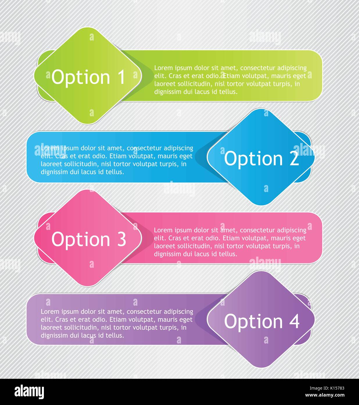 Modern infographic colorful design template vector illustration Stock ...
