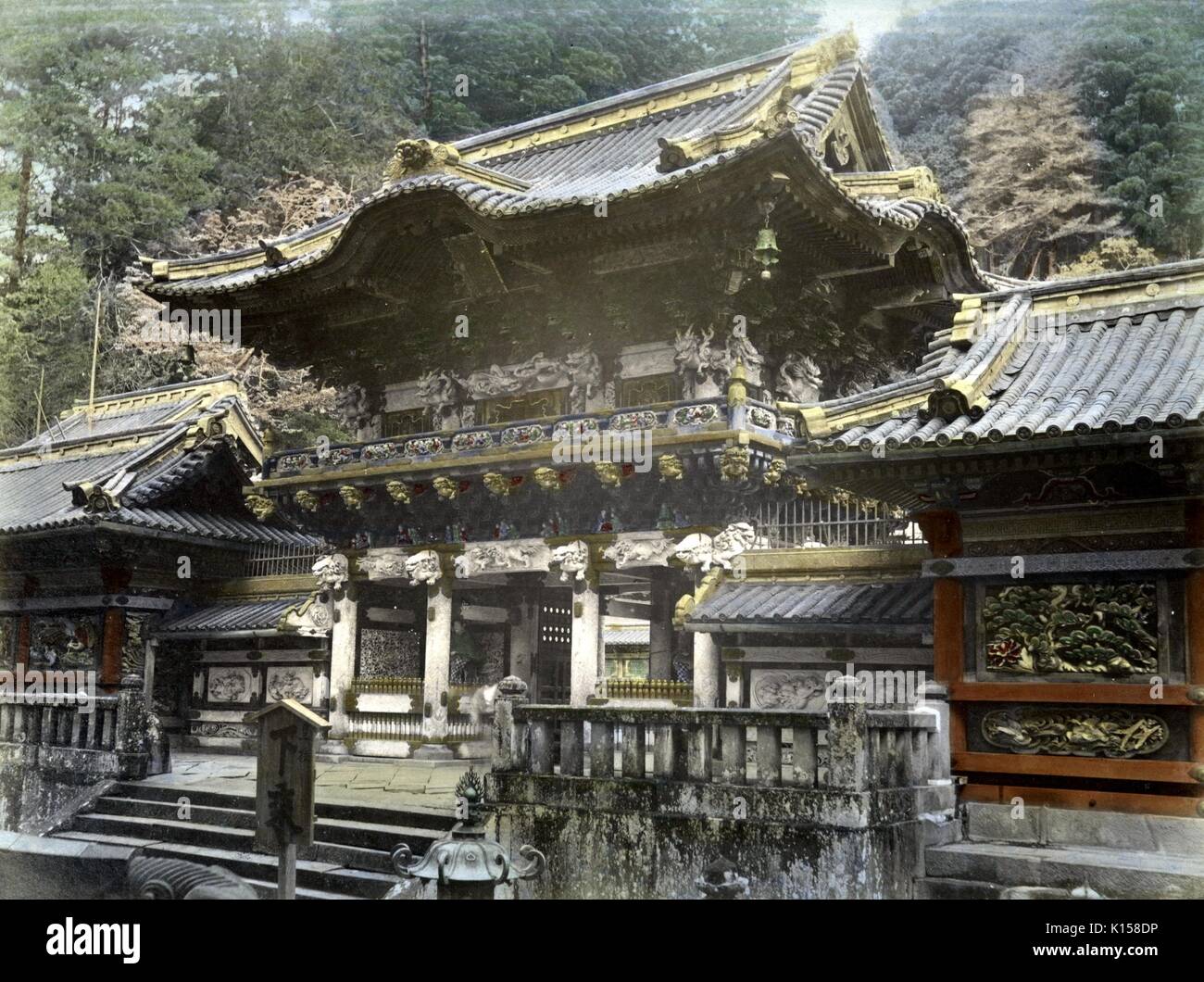 A photograph of Yomeimon Gate at Nikko Toshogu, a Shinto shrine