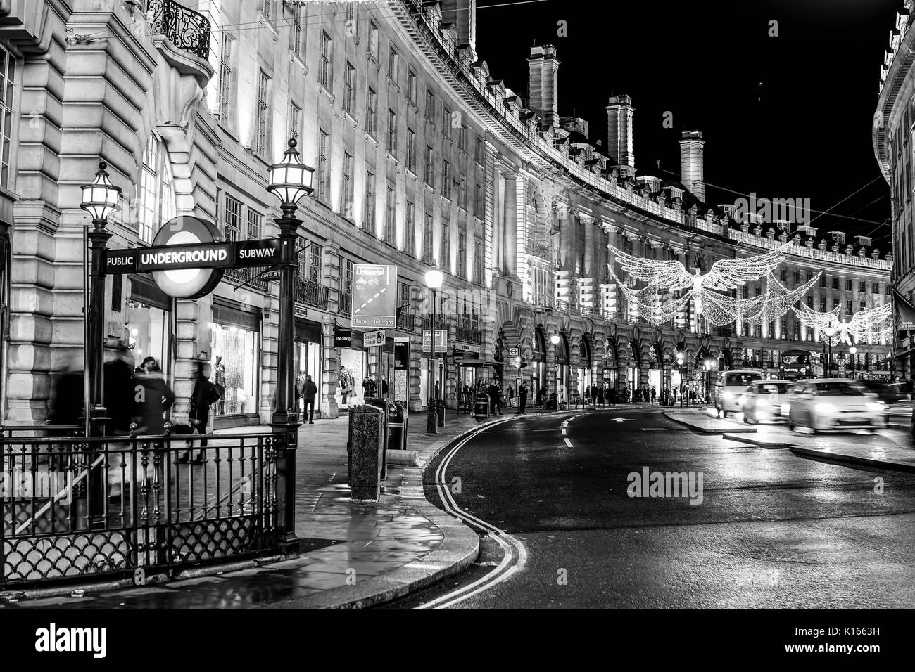 Regent street xmas lights 2017 hires stock photography and images Alamy