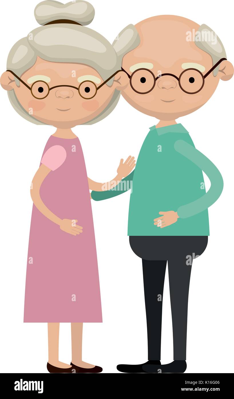 colorful full body elderly couple embraced grandmother collected hairstyle in dress and grandfather with glasses Stock Vector Image & Art - Alamy colorful full body elderly couple embraced grandmother collected hairstyle in dress and grandfather with glasses Stock Vector Image & Art - Alamy