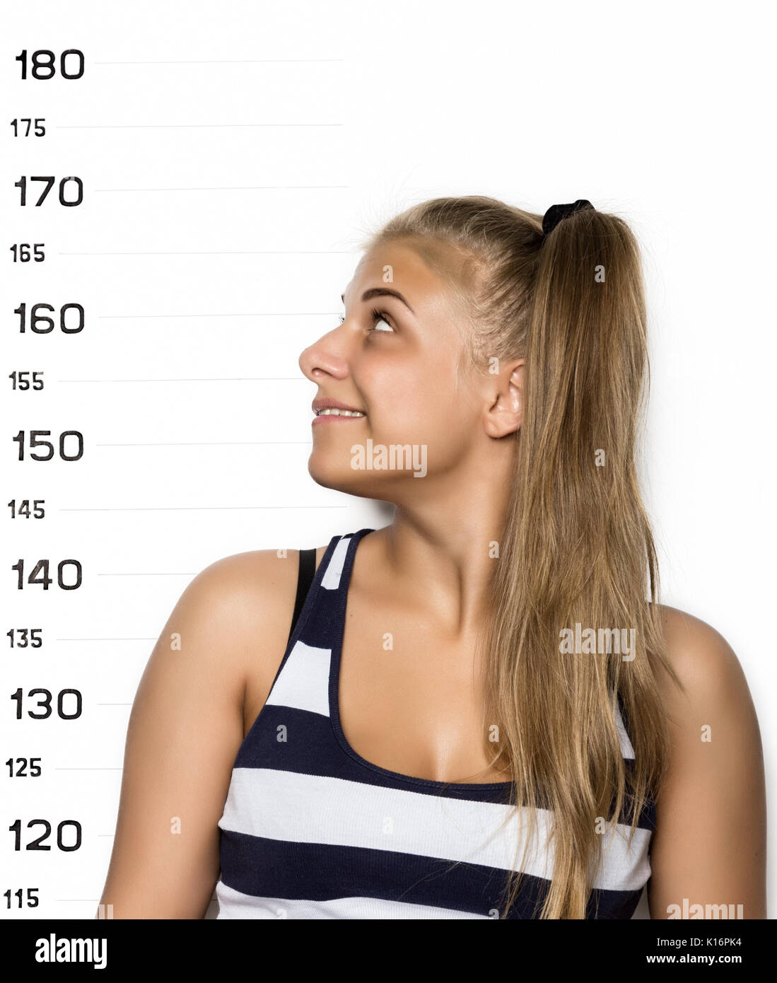 Police mugshot woman hi-res stock photography and images - Alamy