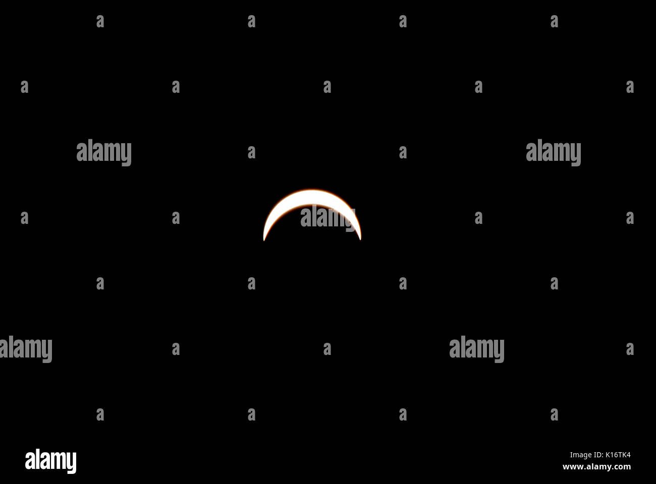 Solar eclipse from Virginia Beach, VA 08/21/2017 Stock Photo Alamy