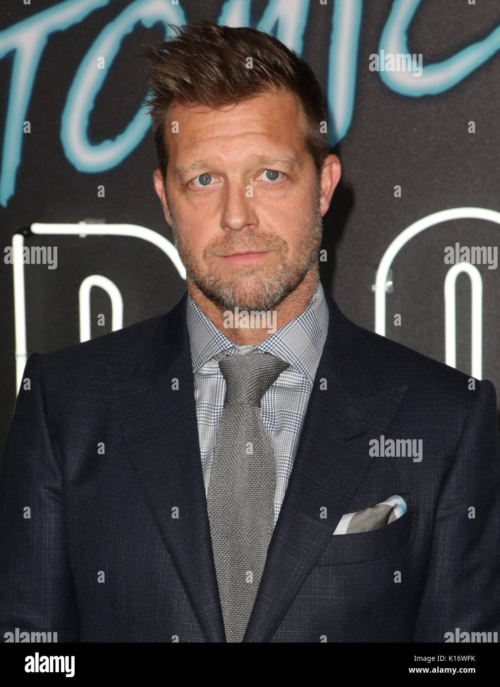 Celebrities attend ATOMIC BLONDE Premiere at The Theatre at Ace Hotel ...