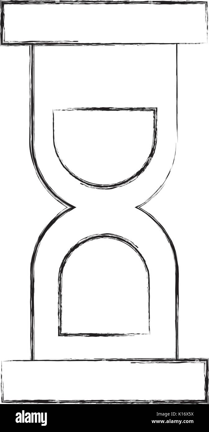 hourglass time isolated icon Stock Vector Image & Art - Alamy