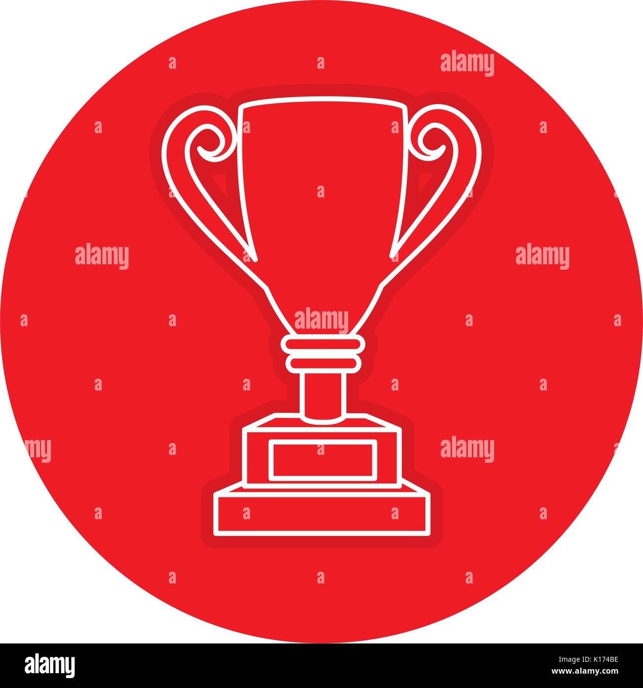 trophy cup award icon Stock Vector Image & Art - Alamy