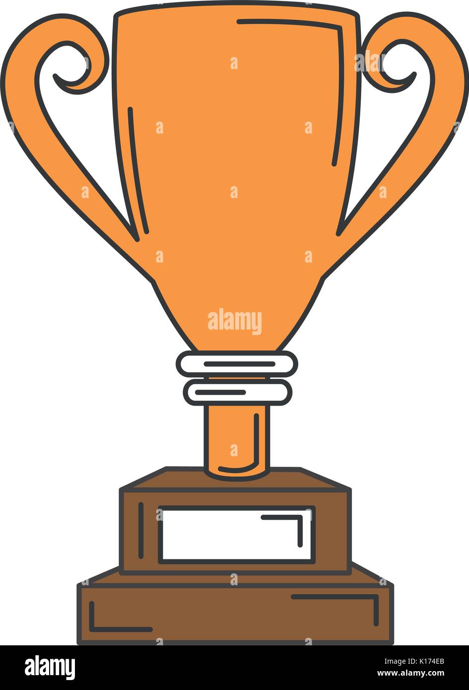 trophy cup award icon Stock Vector Image & Art - Alamy
