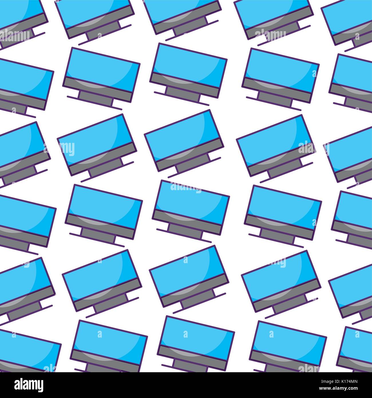 monitor computer pattern background Stock Vector Image & Art Alamy