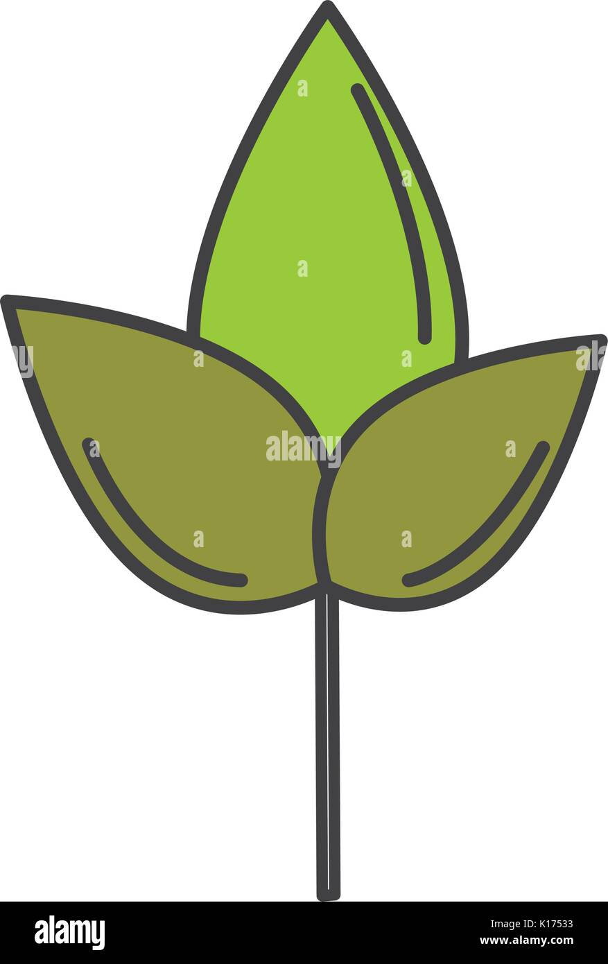 leaf plant ecology icon Stock Vector Image & Art - Alamy