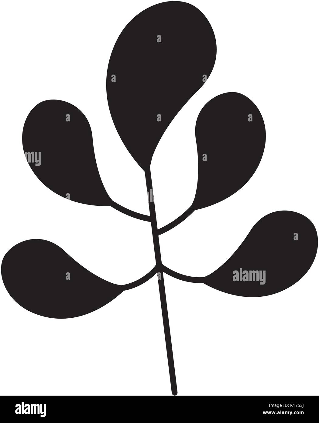 leaf plant ecology icon Stock Vector Image & Art - Alamy