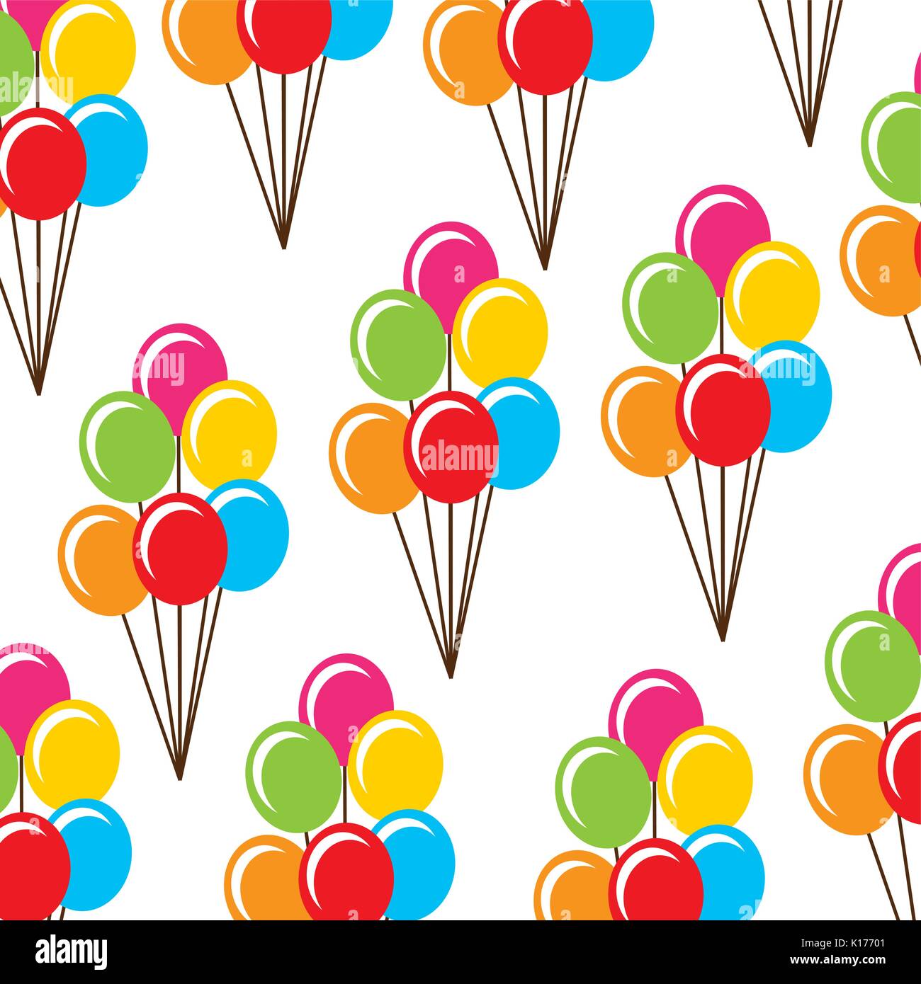 balloons party isolated icon Stock Vector Image & Art - Alamy