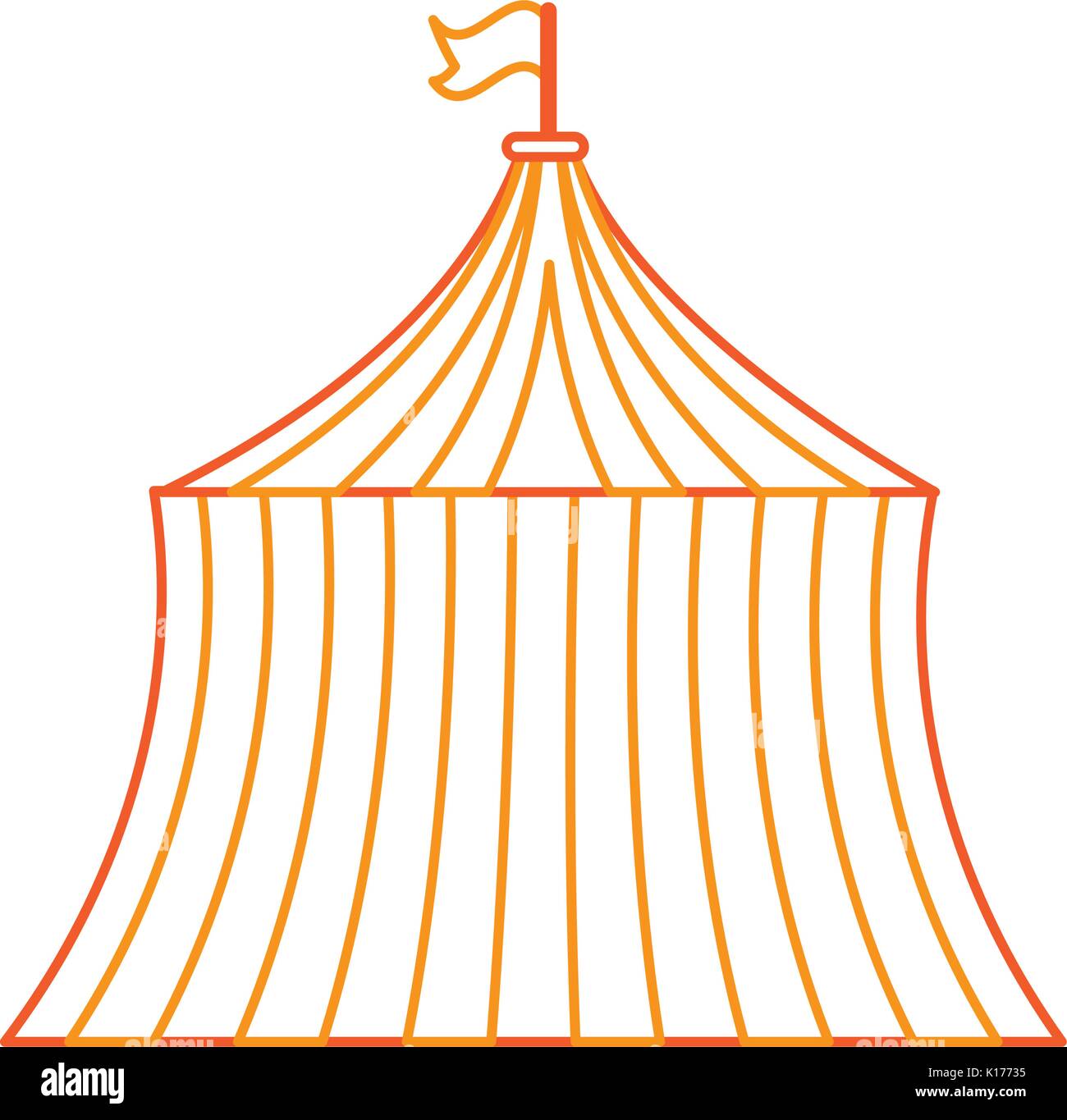 circus tent isolated icon Stock Vector Image & Art - Alamy