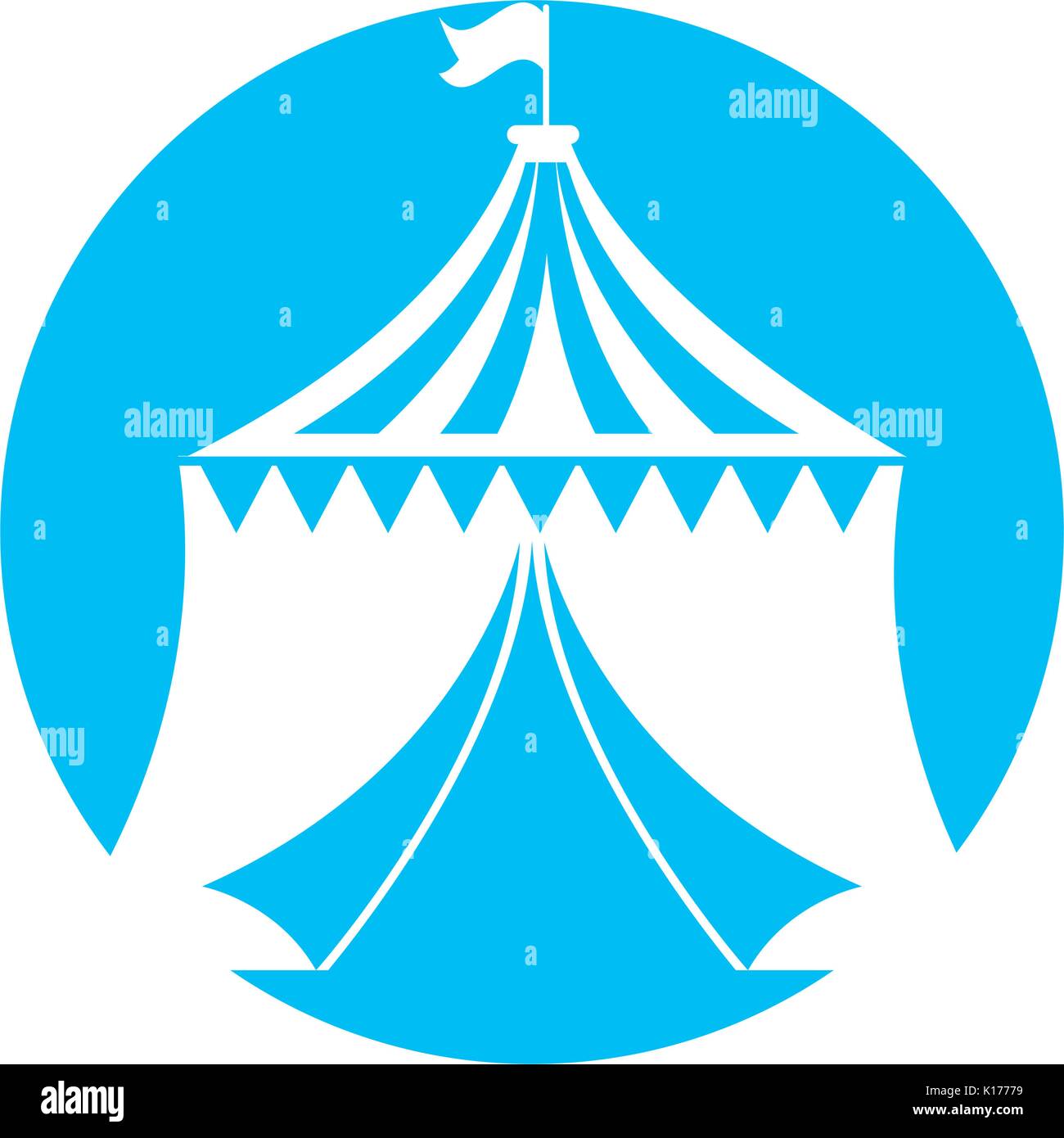 circus tent isolated icon Stock Vector Image & Art - Alamy