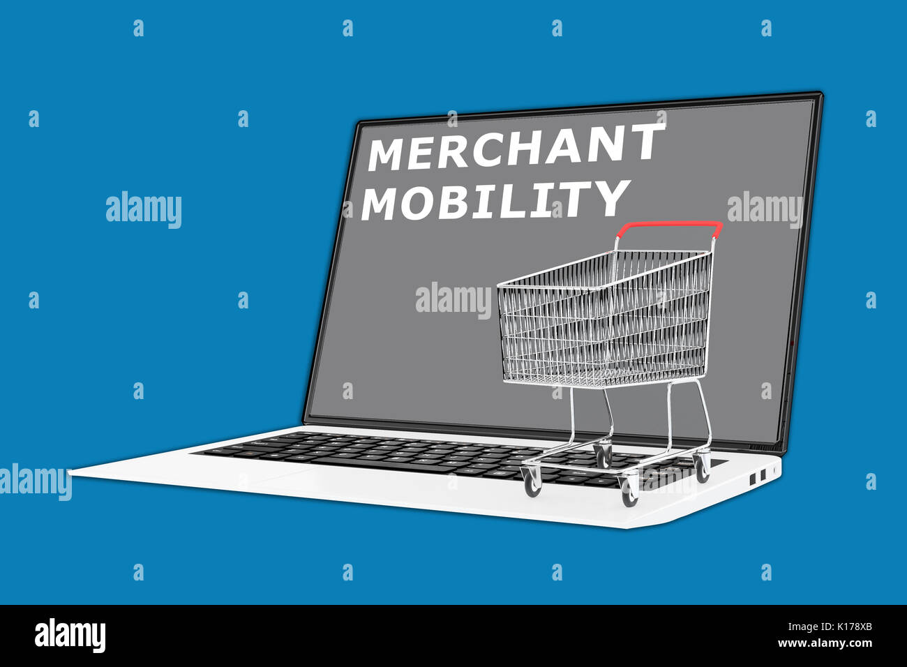 Merchant Script 3D illustration of