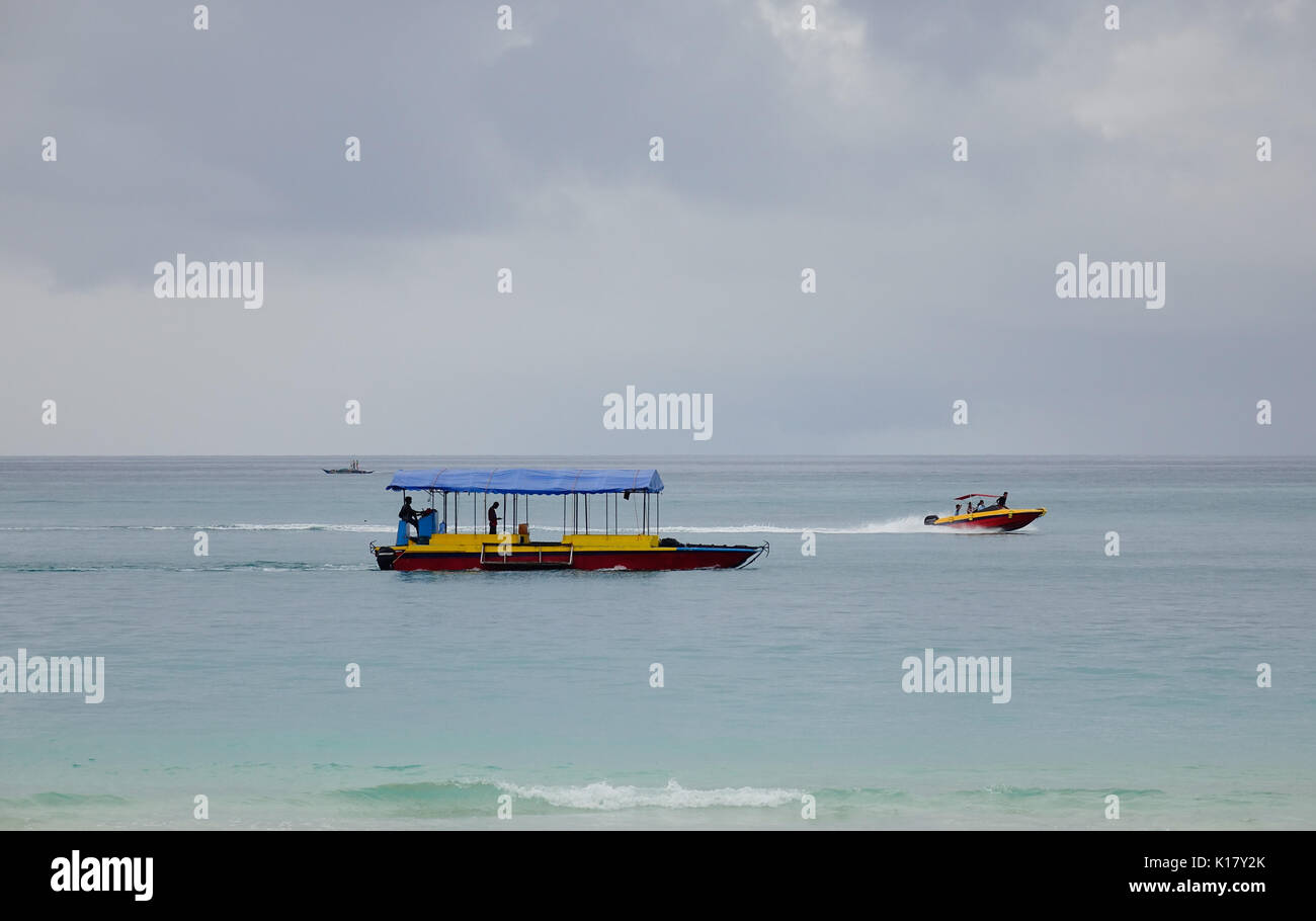 Boracay island surrounded blue hi-res stock photography and images - Alamy