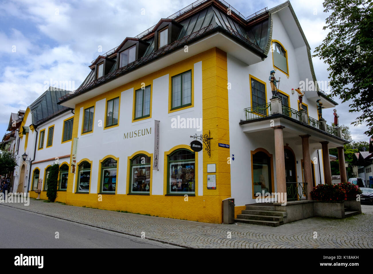Heimatmuseum museum of local history, Oberammergau, Bavaria, Germany, Europe Stock Photo