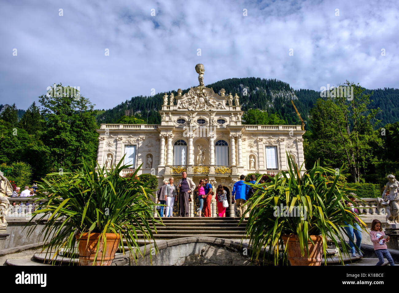 Linderhof Palace, Bavaria Stock Photo