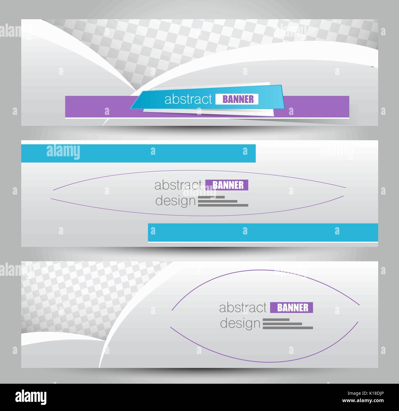 Banner Template Abstract Background For Design Business Stock