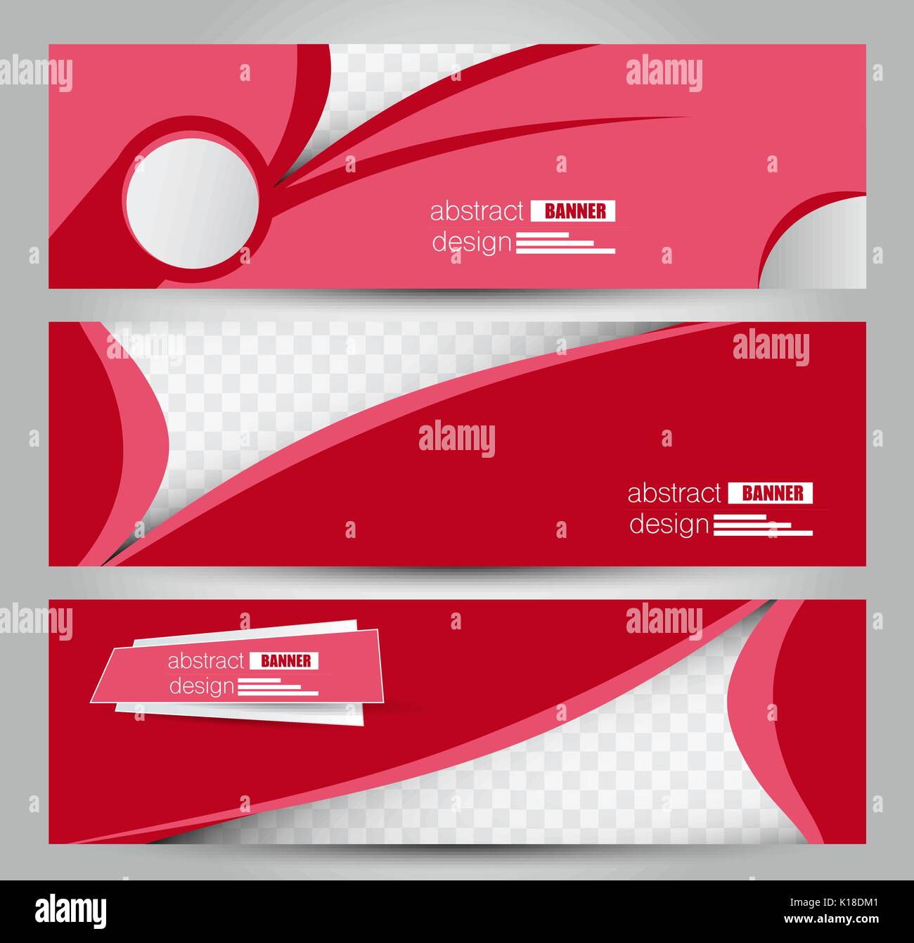 Banner Template Abstract Background For Design Business Stock