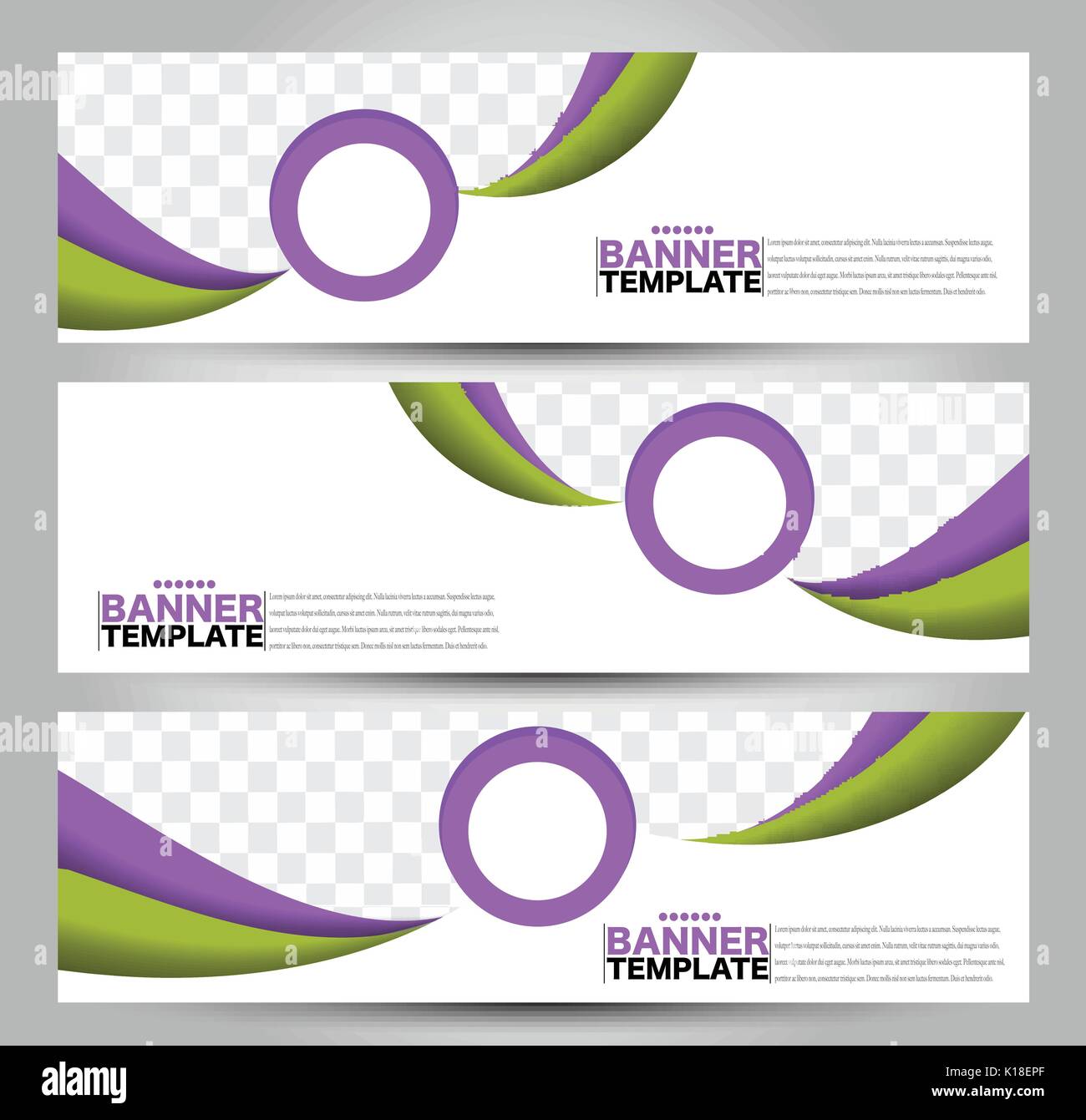 Banner Template Abstract Background For Design Business Stock Vector Image Art Alamy