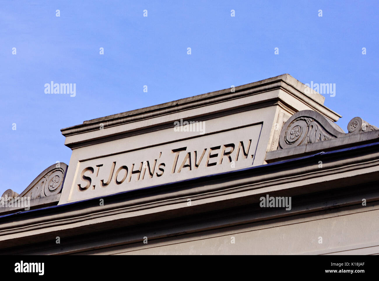 St John's Tavern London Stock Photo