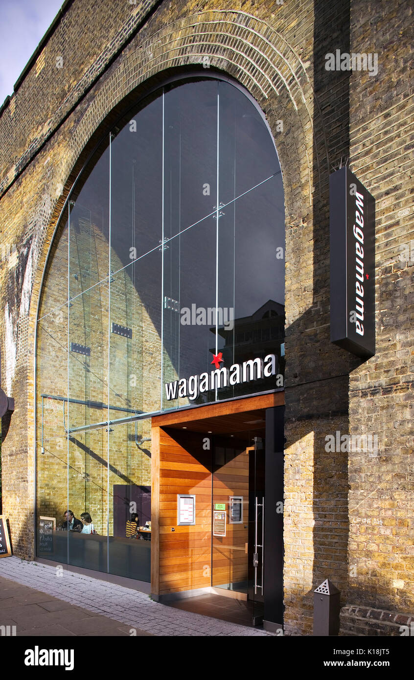 Wagamama Clink Street - London Stock Photo