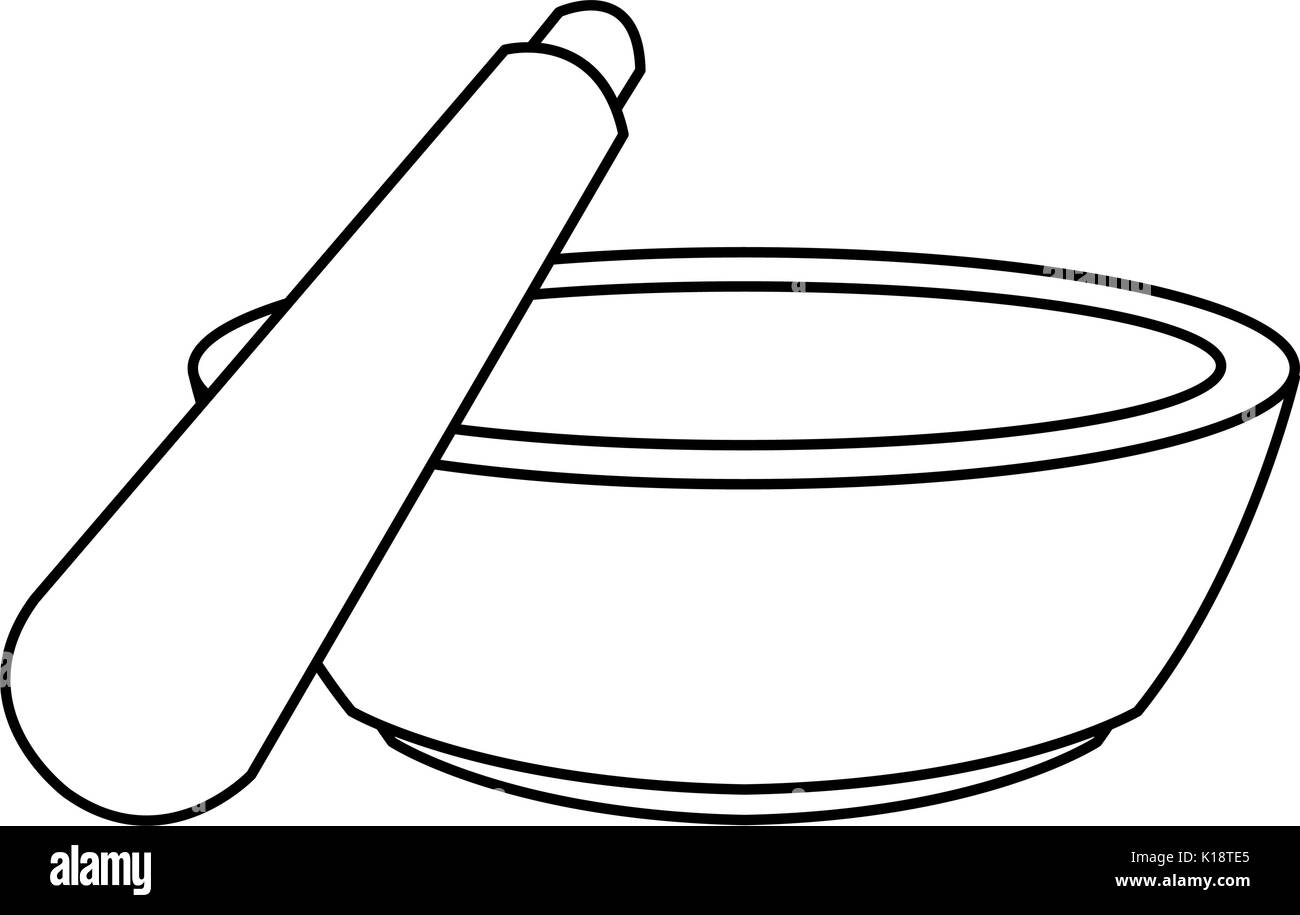 mortar and pestle icon image vector illustration design Stock Vector Image & Art Alamy