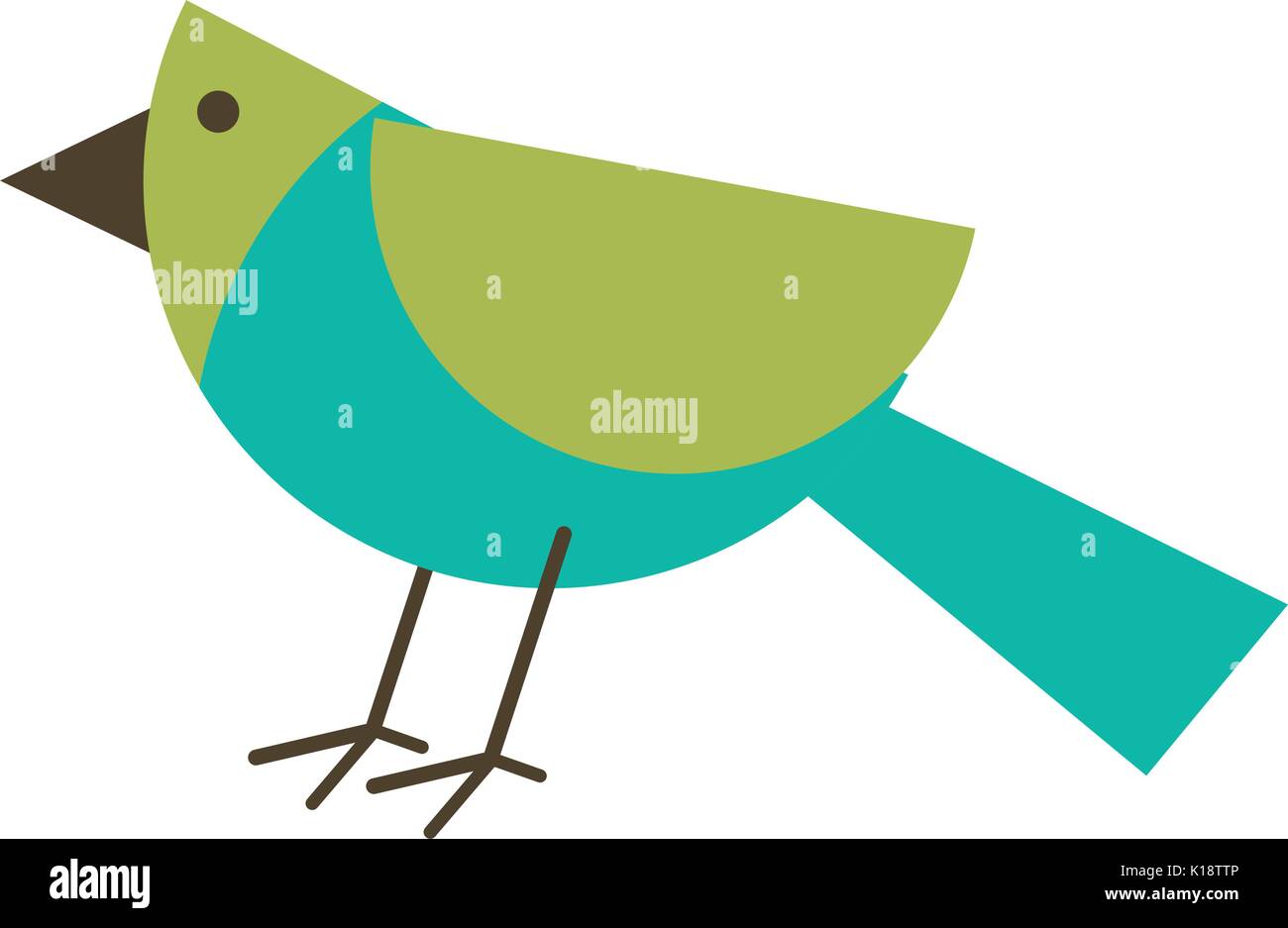 geometric shape bird icon image vector illustration design Stock Vector  Image & Art - Alamy
