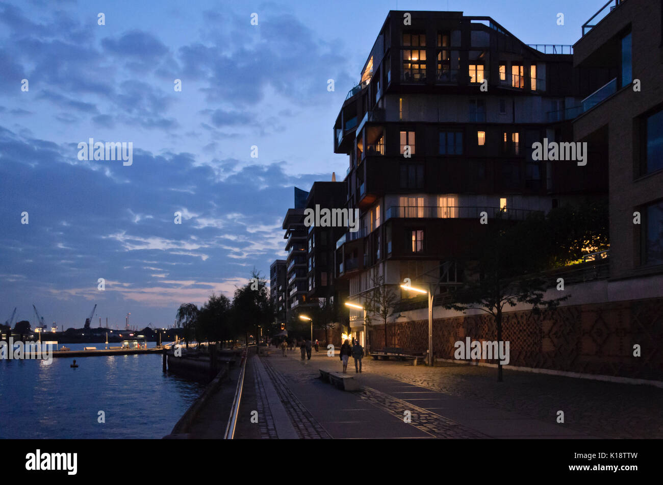 HafenCity, Hamburg, Germany Stock Photo