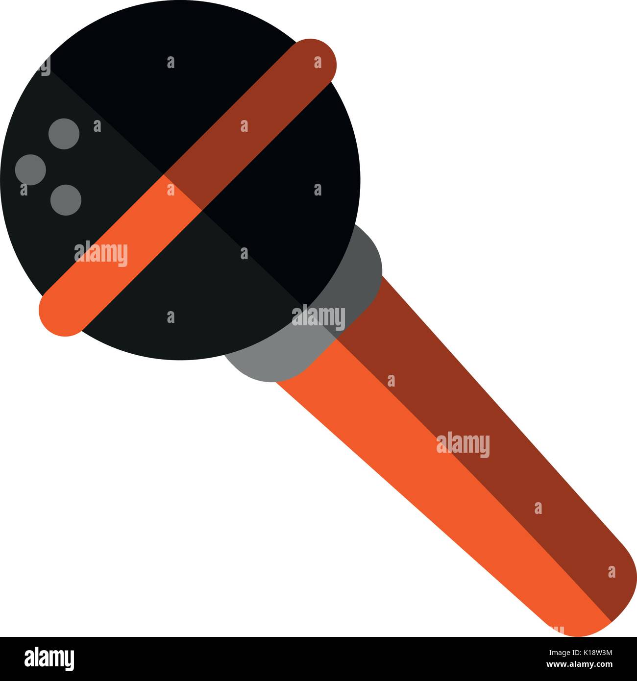 mobile wireless microphone icon image vector illustration design Stock Vector