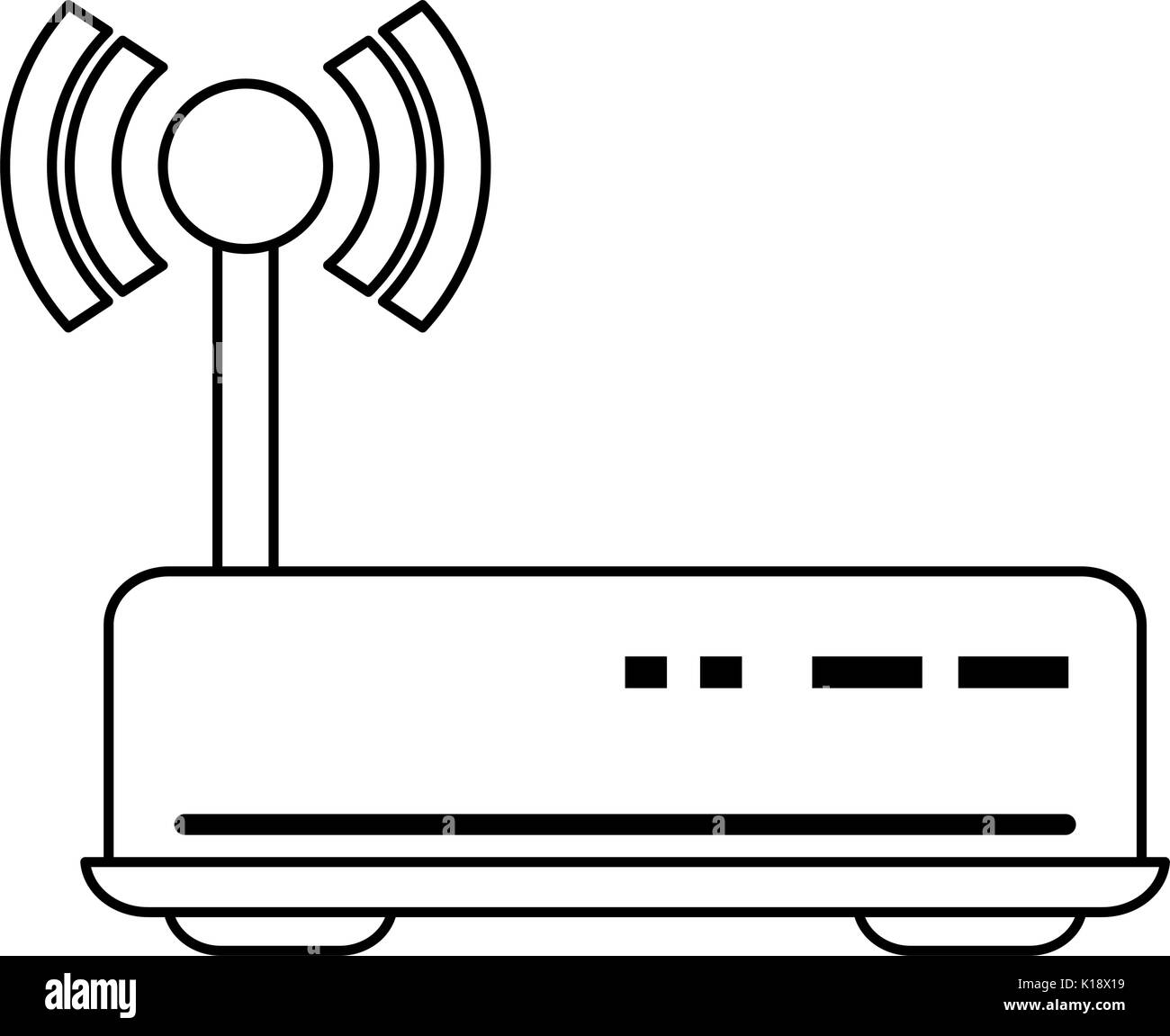 wifi router icon image vector illustration design Stock Vector Image ...