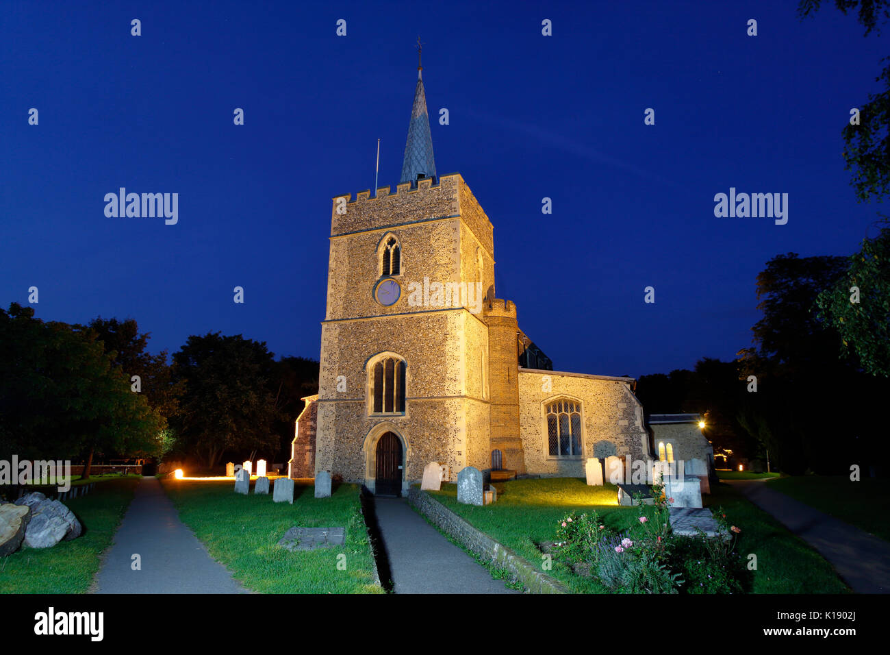 Great Saint Marys church, church street Sawbridgeworth, Hertfordshire