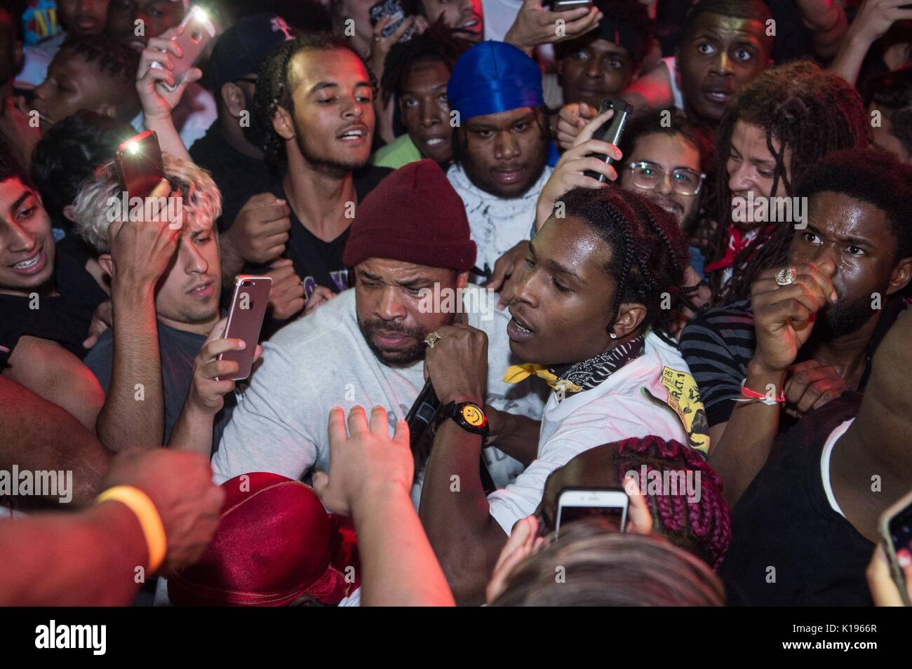 ASAP Rocky in attendance for A$AP Mob Cozy Tapes Vol.2: Too Cozy Record  Release Party, Highline Ballroom, New York, NY August 24, 2017. Photo By:  Steven Ferdman/Everett Collection Stock Photo - Alamy