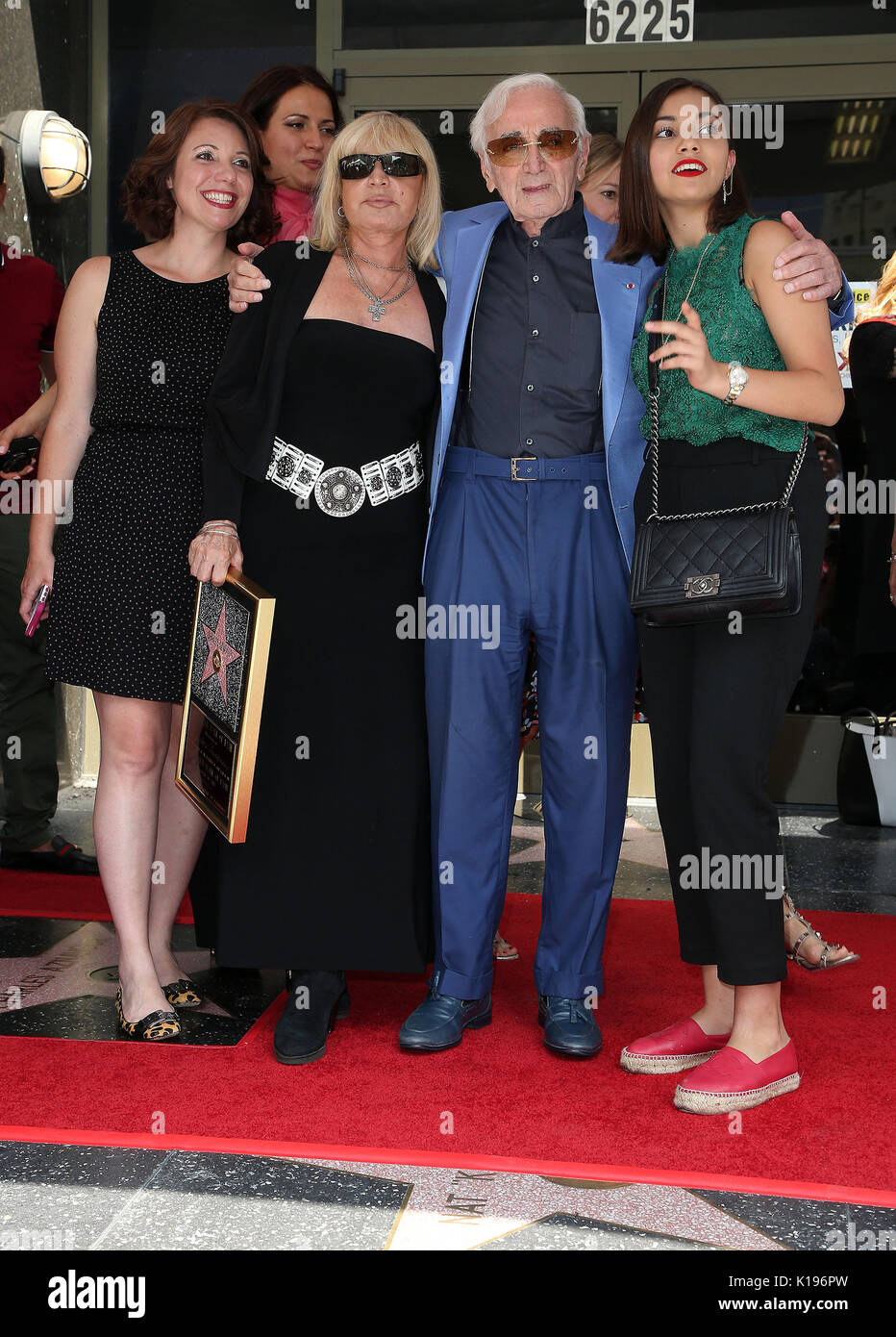 24 August 2017 - Hollywood, California - Charles Aznavour, Family ...