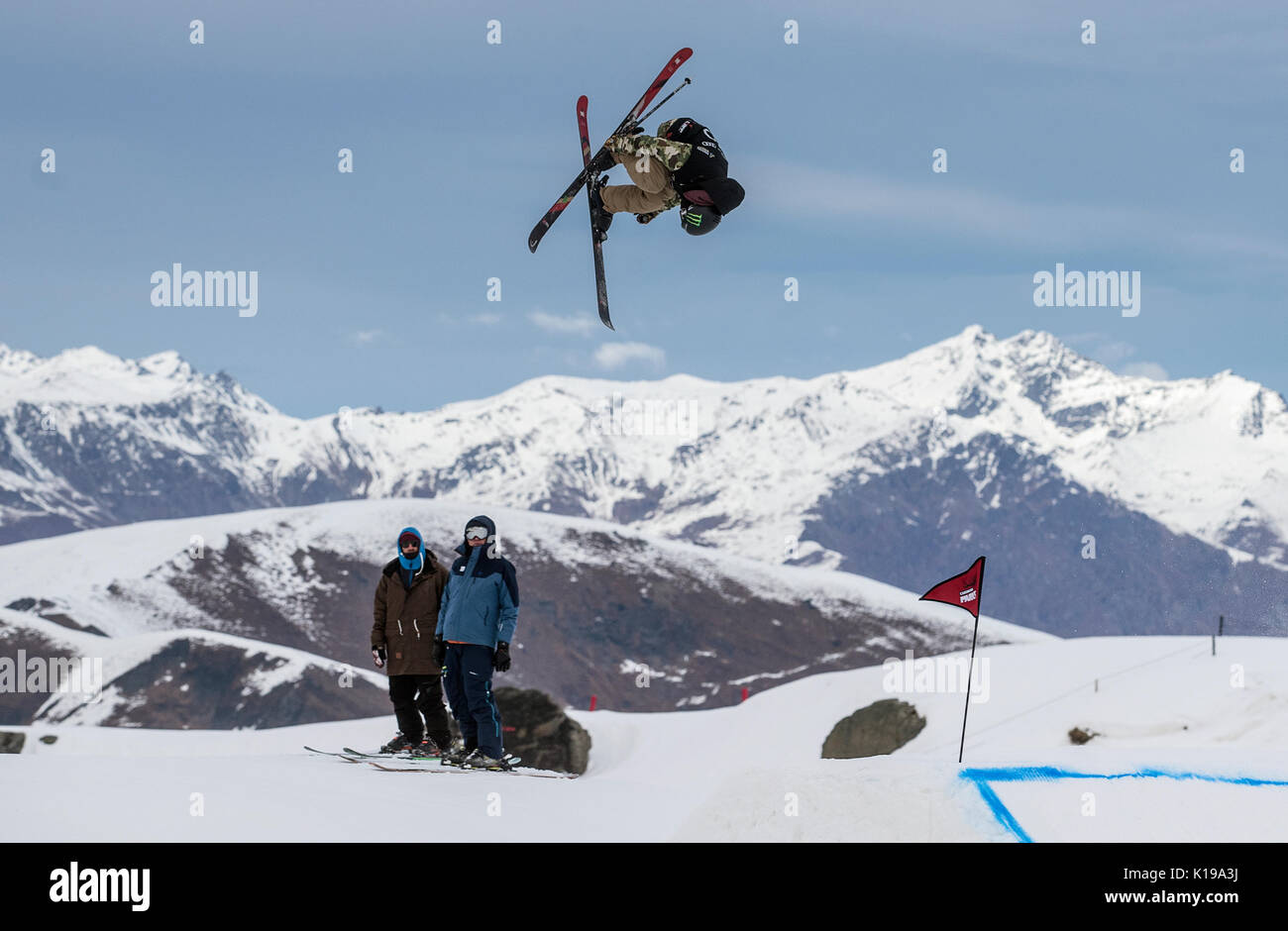 25th August 2017 , Central Otago, New Zealand; Luca Schuler from