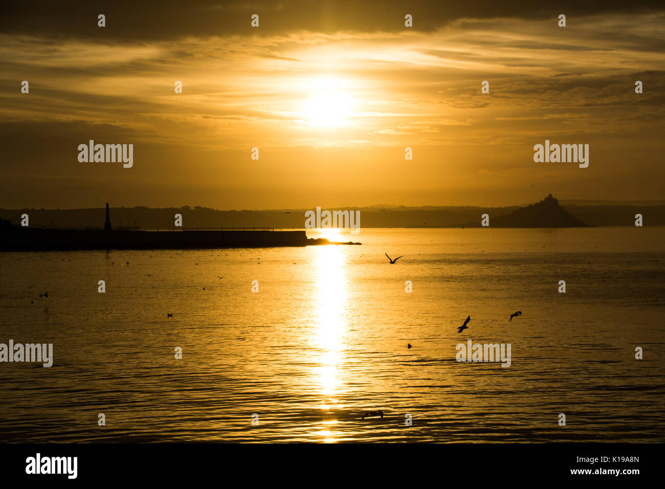 2017 uk weather sunny start day seafront penzance hires stock photography and images Alamy